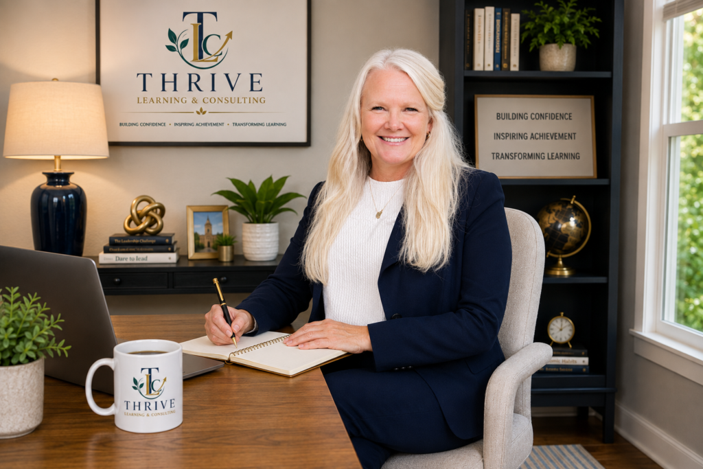 Thrive Learning & Consulting founder providing online math tutoring and educational support