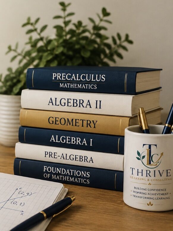 Tutoring High school math tutoring for grades 6 through Pre-Calculus